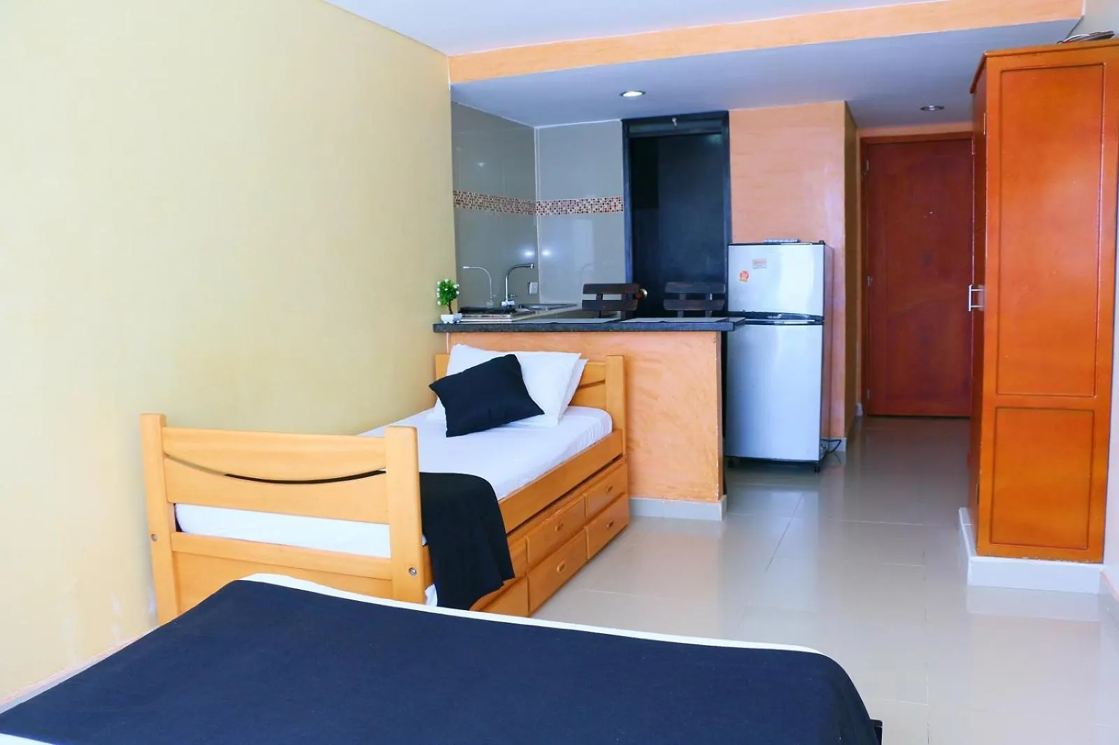 Ec-Al2J Estudio En Cartagena Cerca Al Mar Con Aire Acondicionado, Piscina Y Wifi Apartment