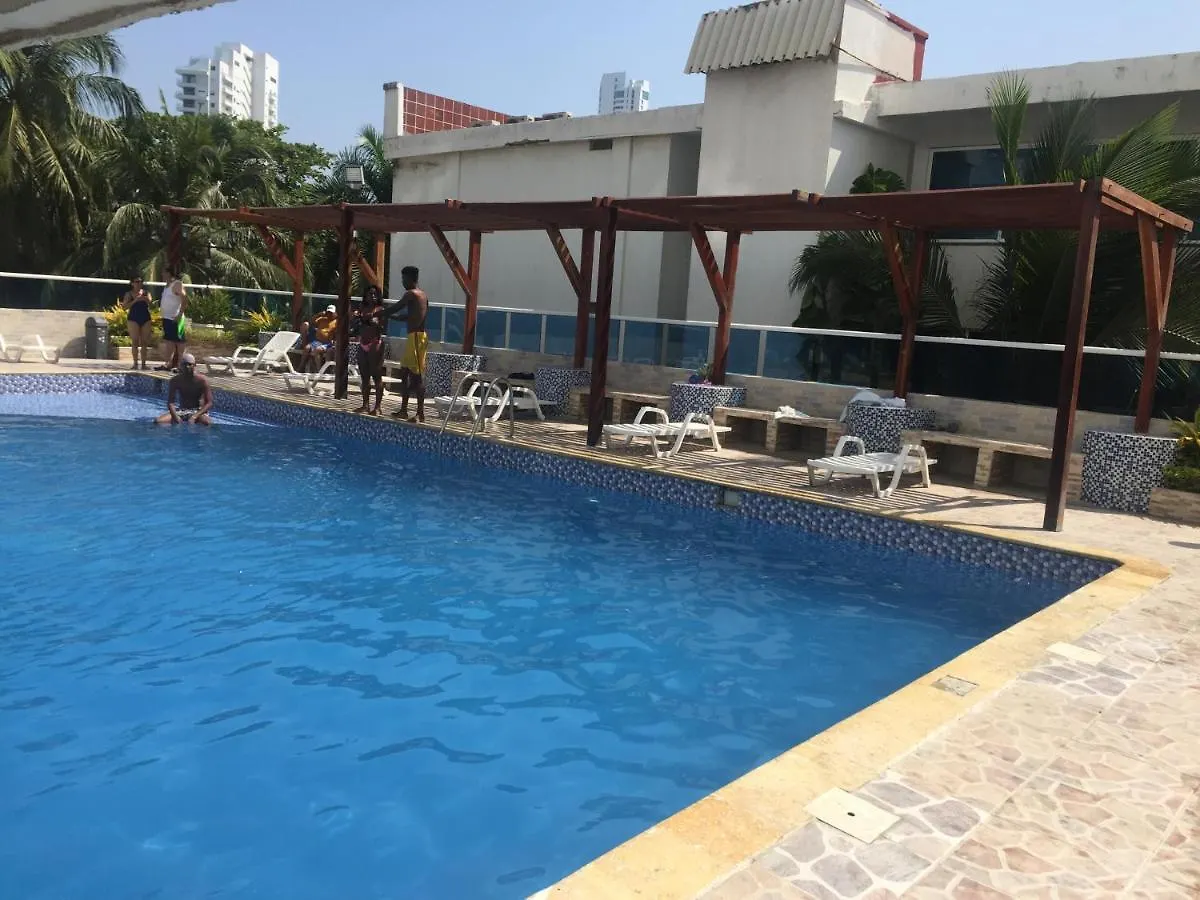 Ec-Al2J Estudio En Cartagena Cerca Al Mar Con Aire Acondicionado, Piscina Y Wifi Apartment